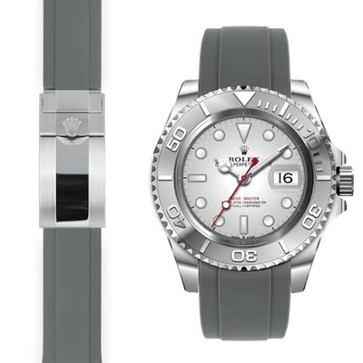 rolex yacht master watch strap|everest curved end rubber strap.